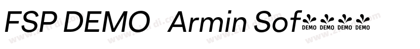 FSP DEMO   Armin Sof字体转换